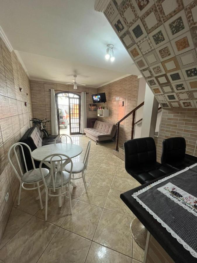 Villa Pé na areia gaivotas com Wi-Fi Itanhaém Esterno foto