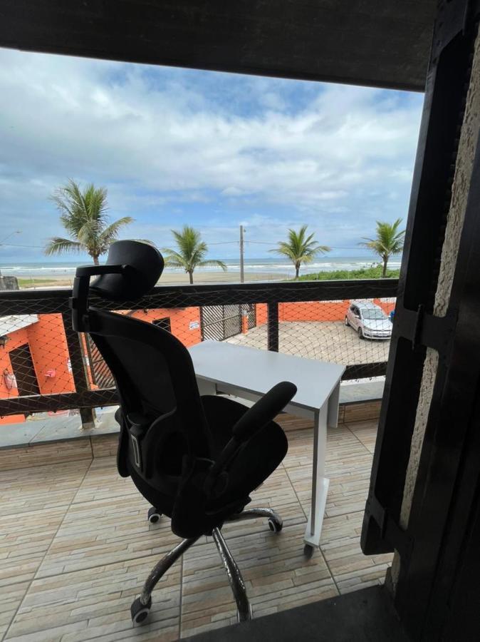 Villa Pé na areia gaivotas com Wi-Fi Itanhaém Esterno foto