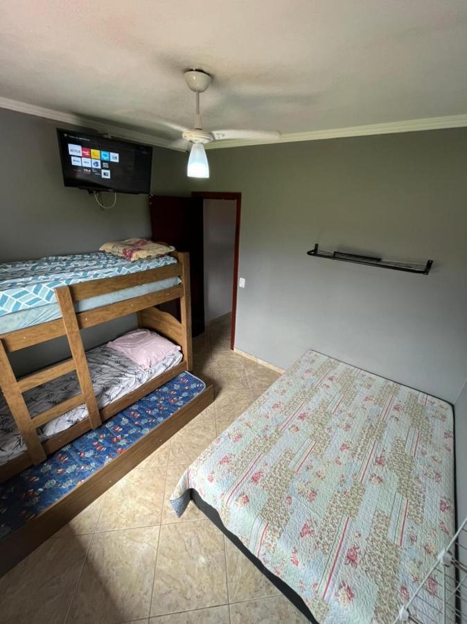 Villa Pé na areia gaivotas com Wi-Fi Itanhaém Esterno foto