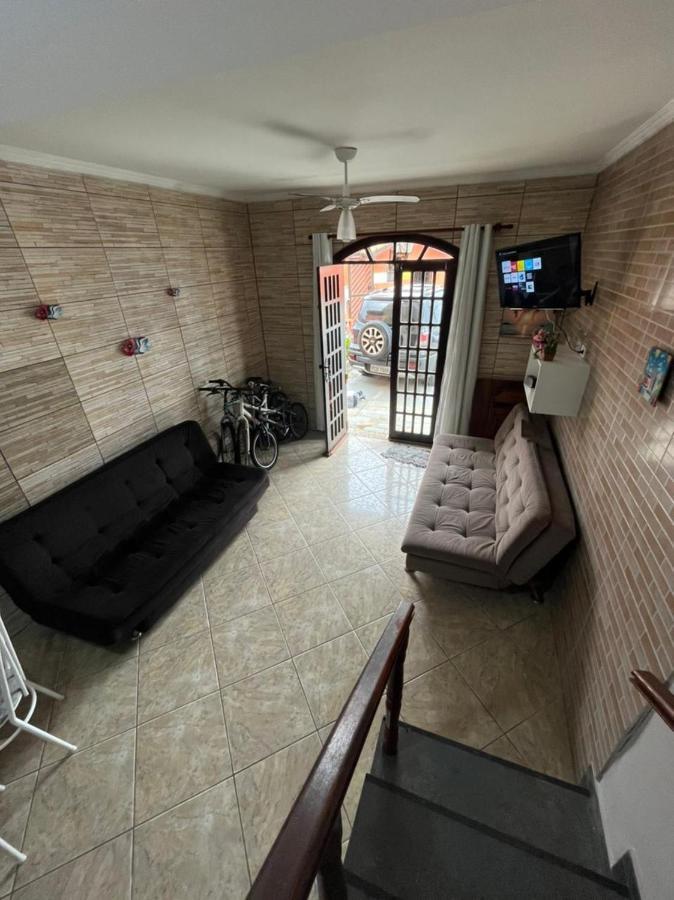 Villa Pé na areia gaivotas com Wi-Fi Itanhaém Esterno foto